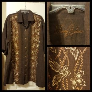 Tommy Bahamas button down Hawaiian Shirt